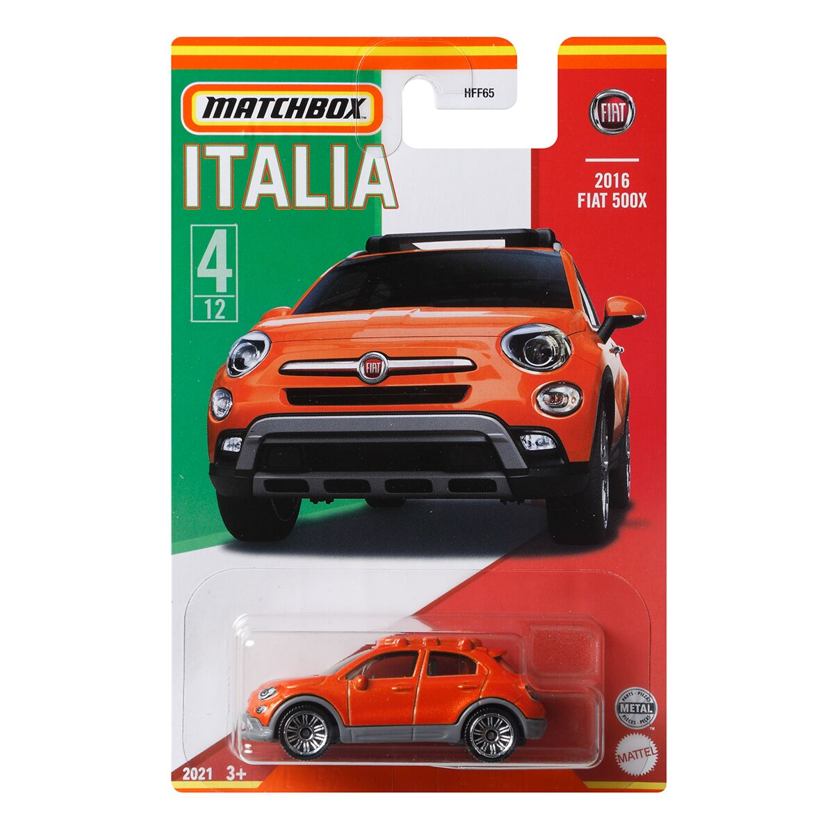 Машинка Matchbox Best of Italy - Fiat 500X 2016 купить,NaN