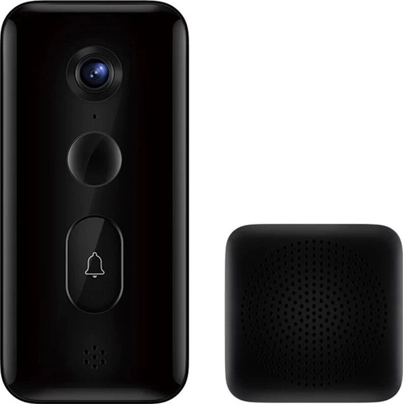 Умный дверной звонок Xiaomi Smart Doorbell 3 BHR5416GL  чёрный