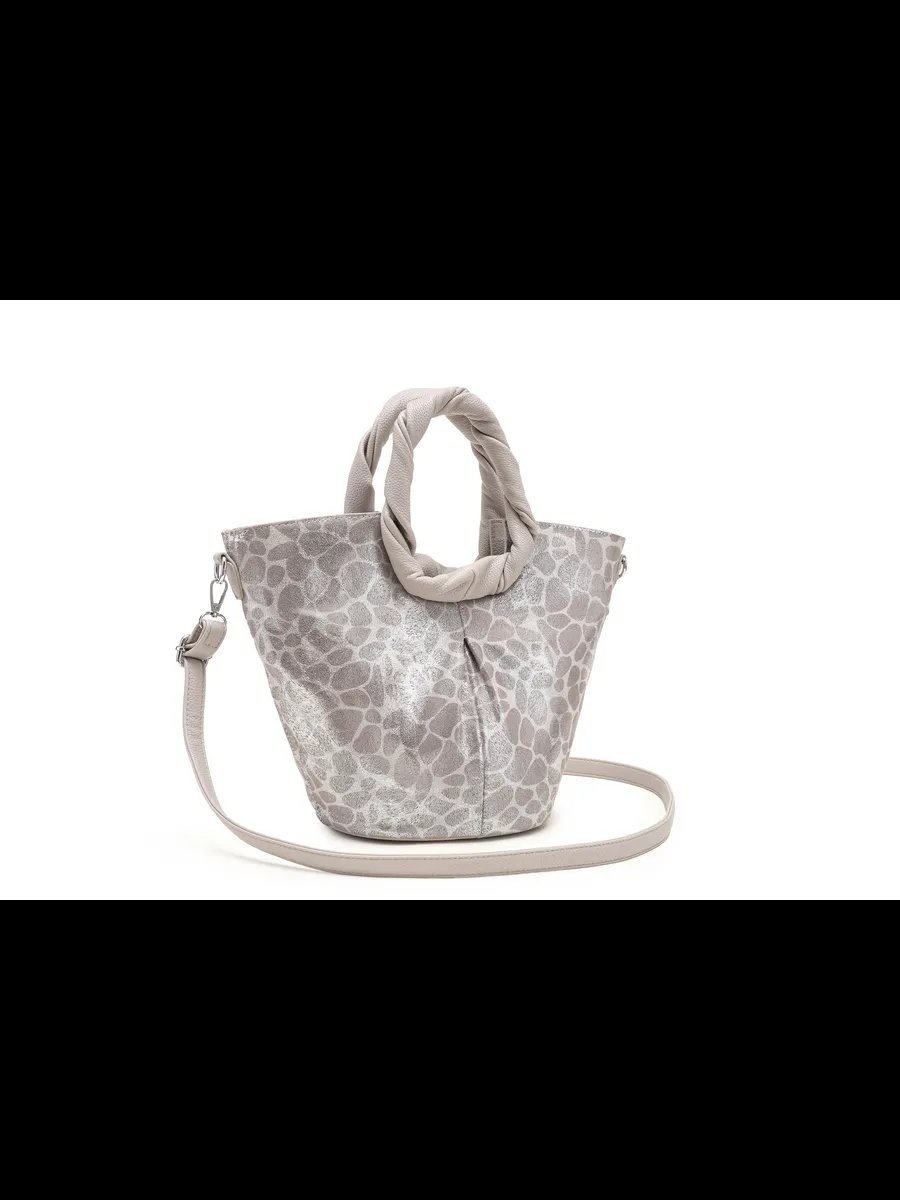 Мини-сумка MiniBags искусственная кожа серый купить,NaN