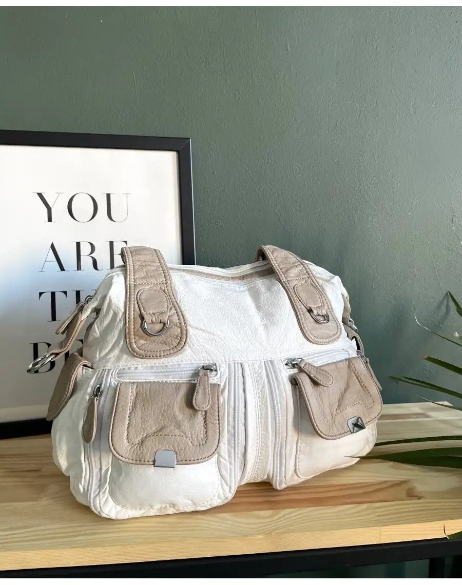 Сумка тоут MONBAG экокожа белый купить,NaN
