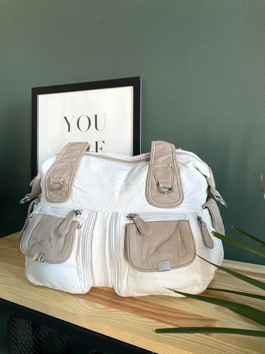 Сумка тоут MONBAG экокожа белый купить,NaN
