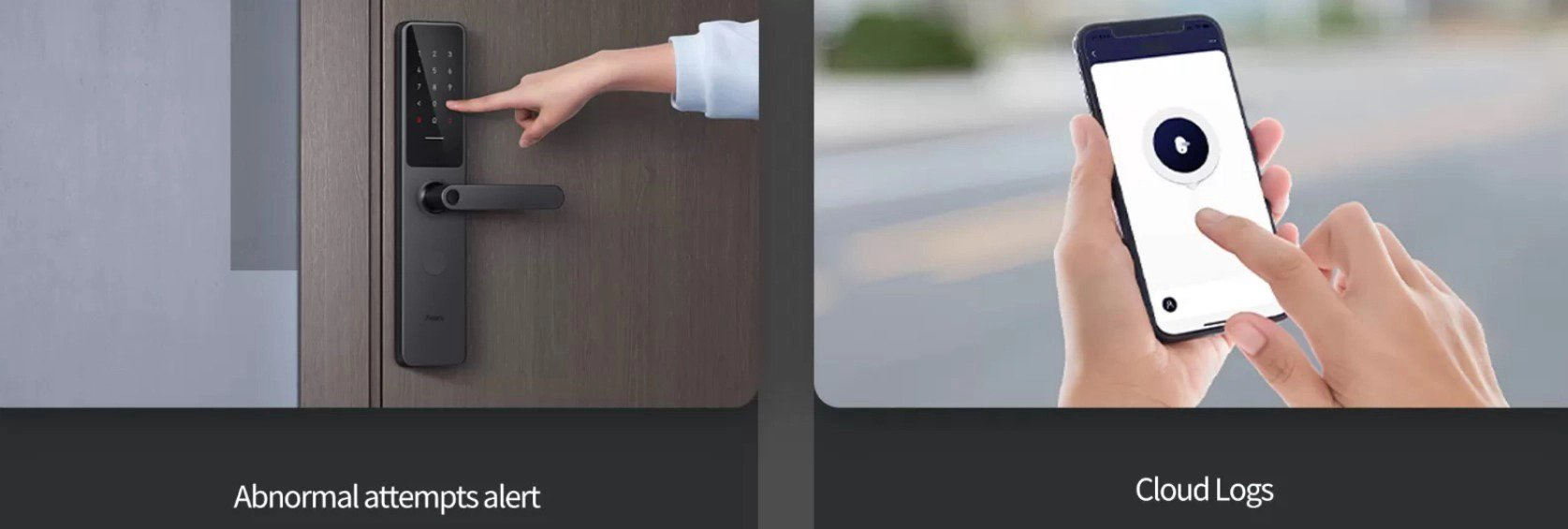 Умный дверной замок Xiaomi Aqara Door Lock A100 черный - ForteMarket Умный дверной замок Xiaomi Aqara Door Lock A100 черный купить,134990