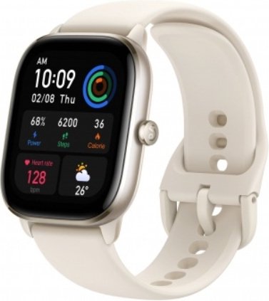 Смарт-часы Xiaomi Amazfit GTS 4 mini Moonlight White