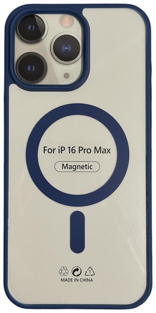 Чехол для Apple iPhone 16 Pro Max синий - ForteMarket Чехол для Apple iPhone 16 Pro Max синий купить,870
