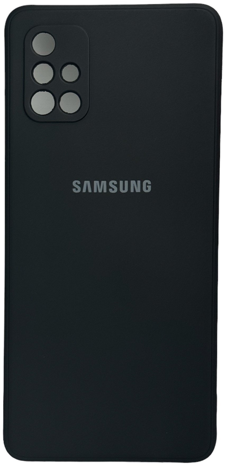 Чехол для Samsung Galaxy A71 черный купить,670