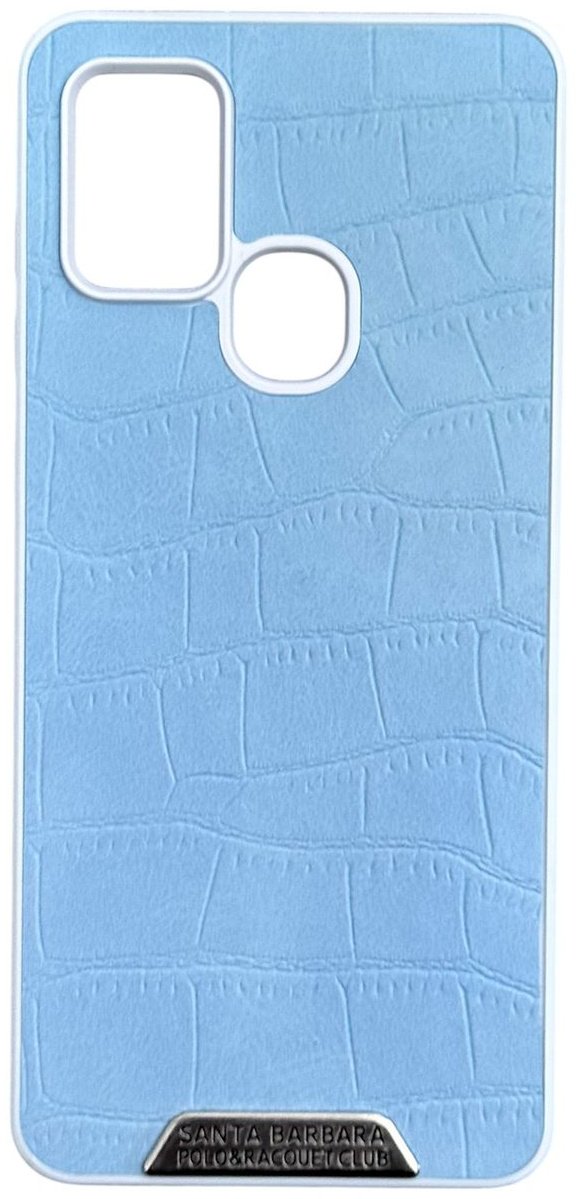 Чехол Santa Barbara для Samsung Galaxy A21s голубой - ForteMarket Чехол Santa Barbara для Samsung Galaxy A21s голубой купить,1900