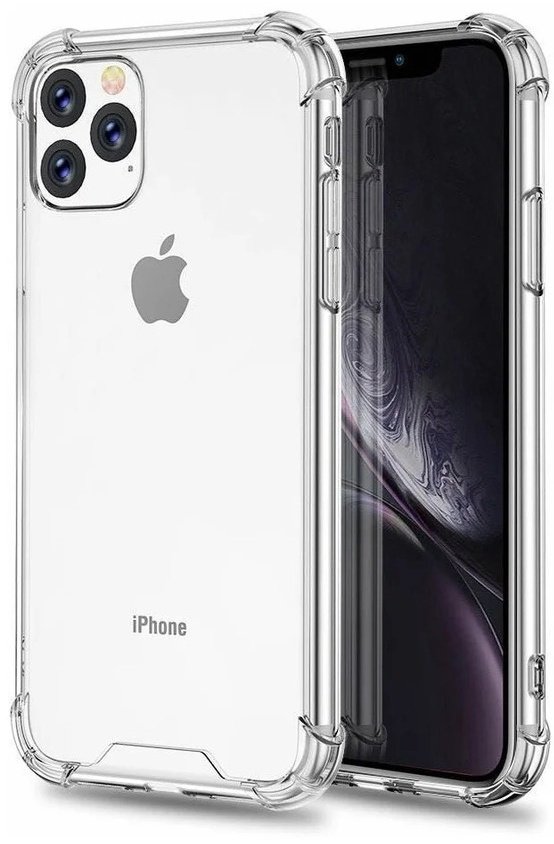 Чехол для Apple iPhone 11 Pro прозрачный - ForteMarket Чехол для Apple iPhone 11 Pro прозрачный купить,1170