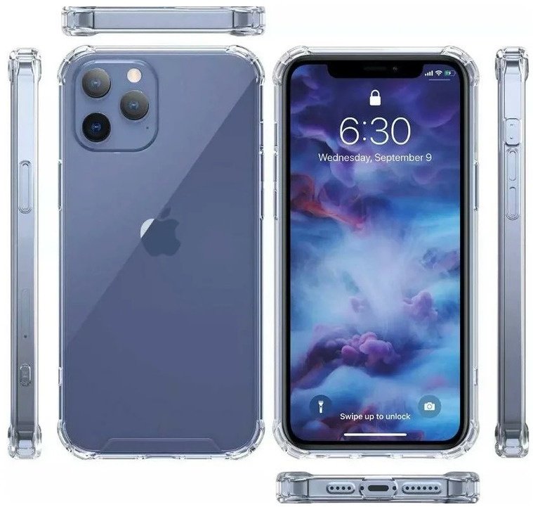 Чехол для Apple iPhone 11 Pro прозрачный - ForteMarket Чехол для Apple iPhone 11 Pro прозрачный купить,1170
