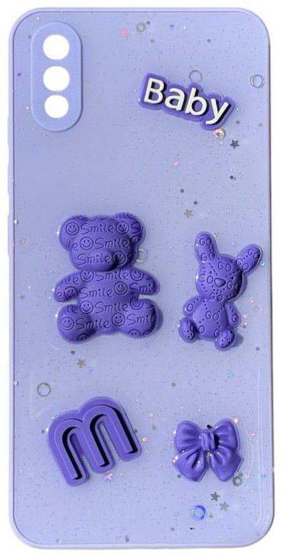 Чехол для Vivo Y1s сиреневый купить,992