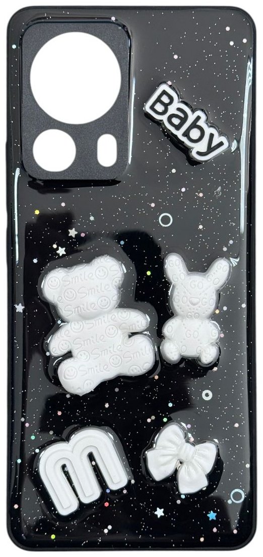 Чехол для Xiaomi 13 Lite черный купить,992