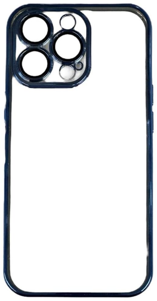 Чехол для Apple iPhone 15 Pro синий купить,3020