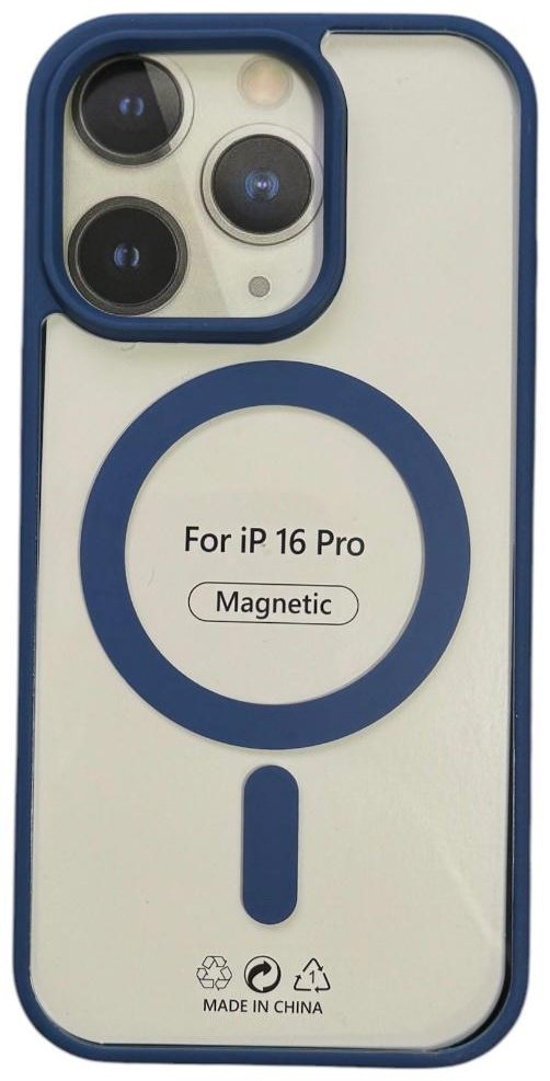 Чехол для Apple iPhone 16 Pro синий - ForteMarket Чехол для Apple iPhone 16 Pro синий купить,870