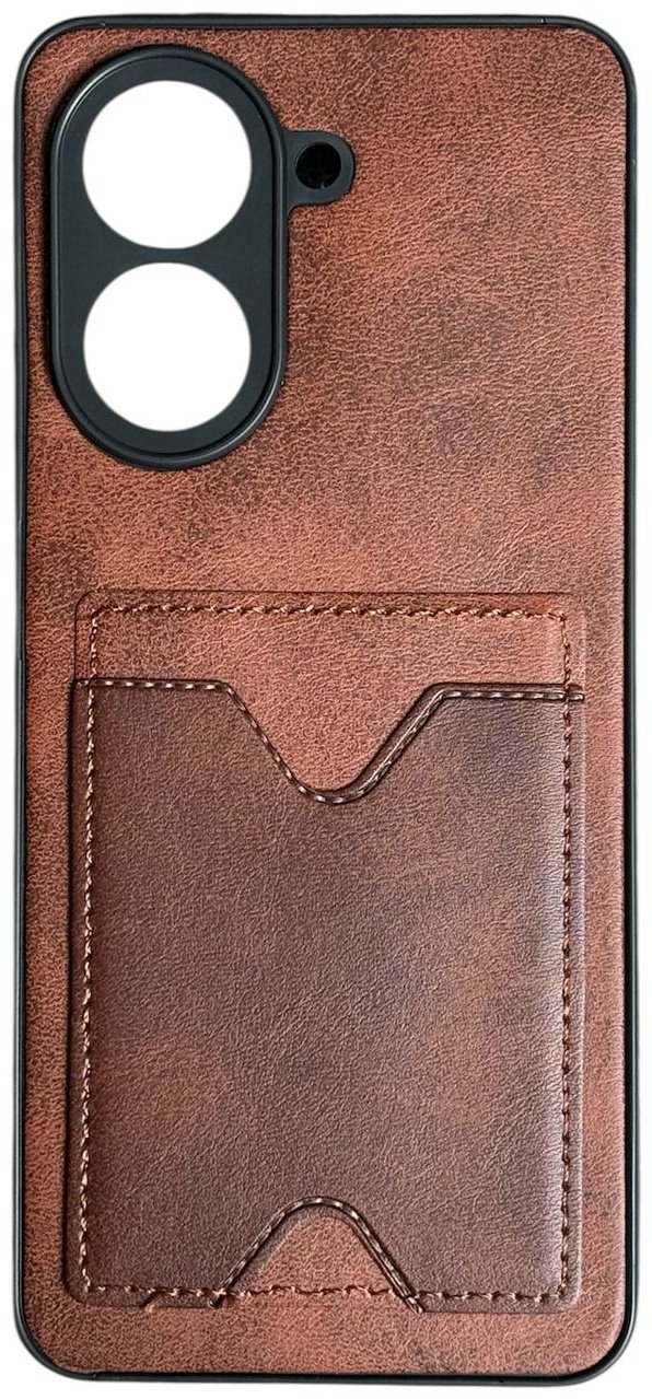 Чехол для POCO C71 коричневый - ForteMarket Чехол для POCO C71 коричневый купить,1460