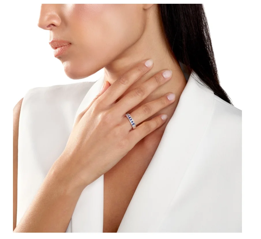 Кольцо Damiani Belle Epoque 20059727 белое золото 15р 4.5гр купить,2125000