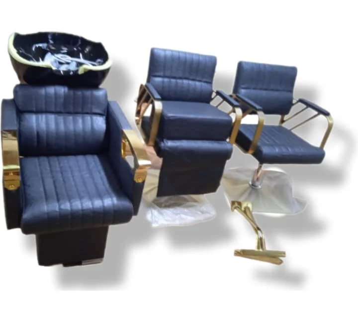 Комплект парикмахерский Zere С-93 чёрно-золотистый купить,NaN