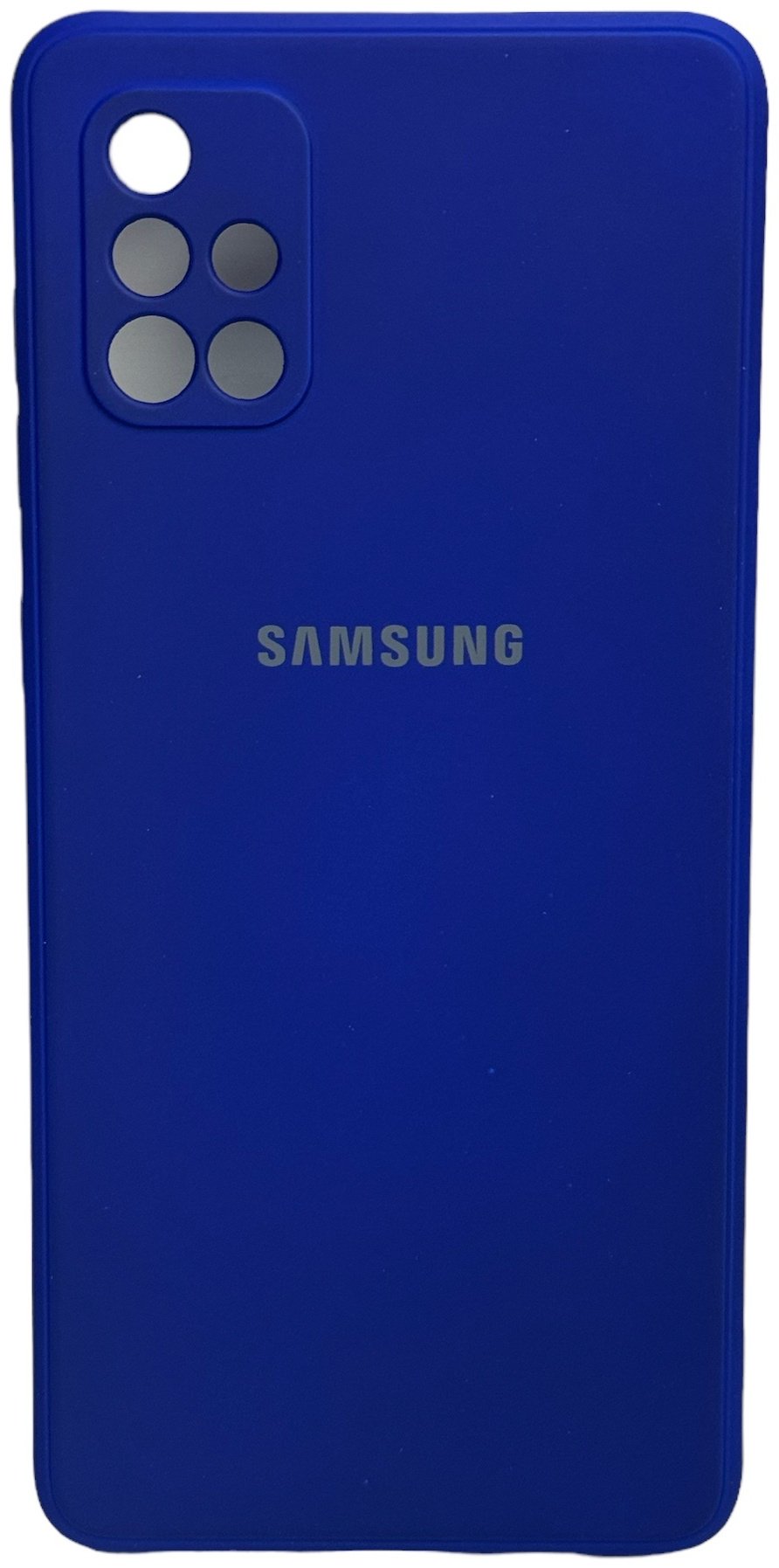 Чехол для Samsung Galaxy A71 синий купить,594