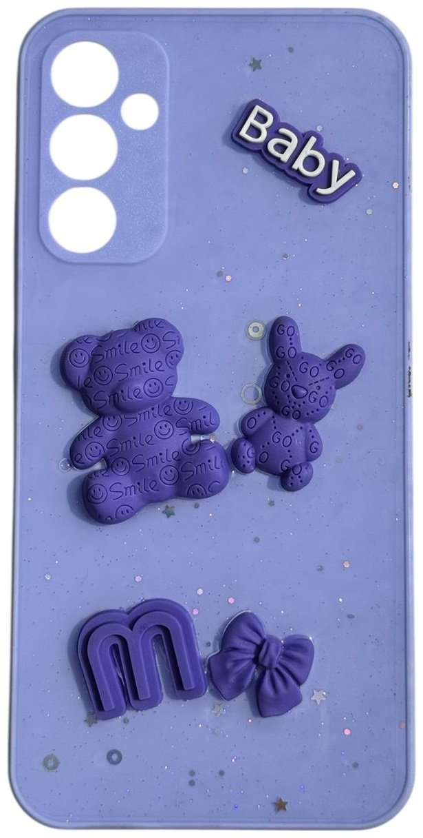 Чехол для Samsung Galaxy A34 сиреневый купить,992