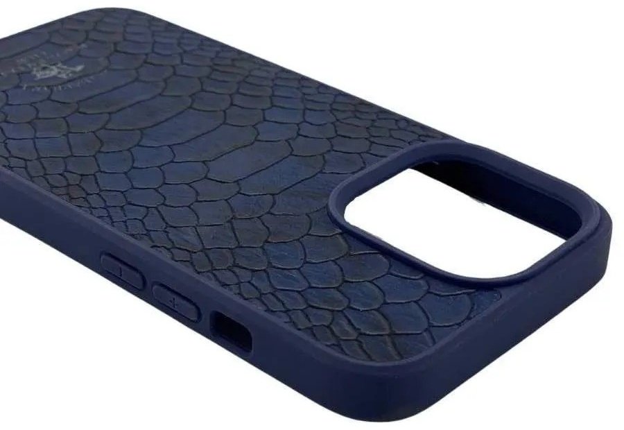 Чехол Santa Barbara Polo & Racquet Club для Apple iPhone 15 Pro Max синий купить,627