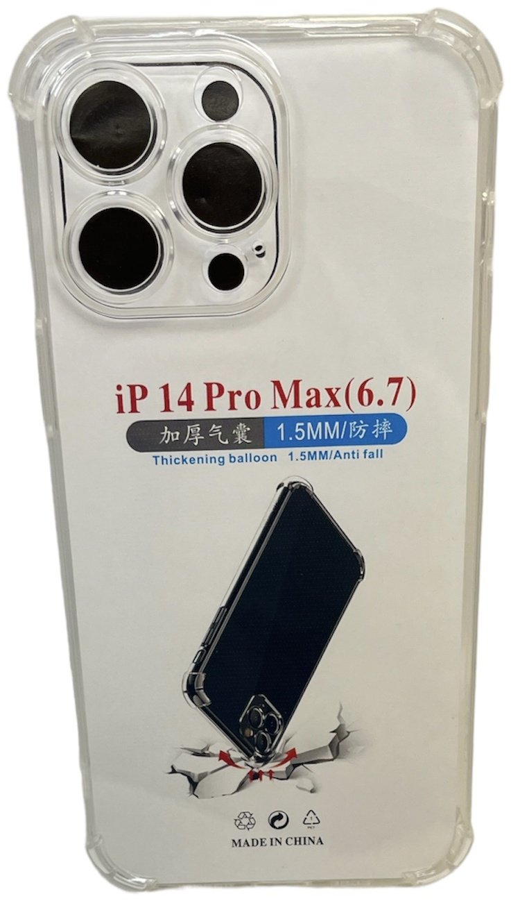 Чехол для Apple iPhone 14 Pro Max прозрачный купить,365