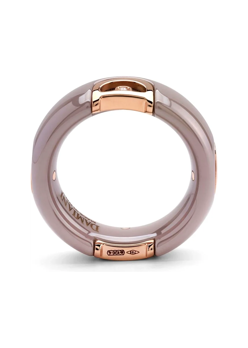 Кольцо Damiani D.Icon 20087260 розовое золото 10р 1.6гр купить,NaN