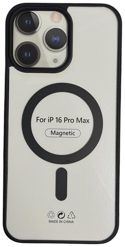 Чехол для Apple iPhone 16 Pro Max черный купить,844