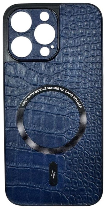 Чехол для Apple iPhone 15 Pro Max синий купить,1850
