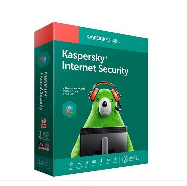 Антивирус Kaspersky Internet Security 2020 Card продление 2 устройства 1 год купить,NaN