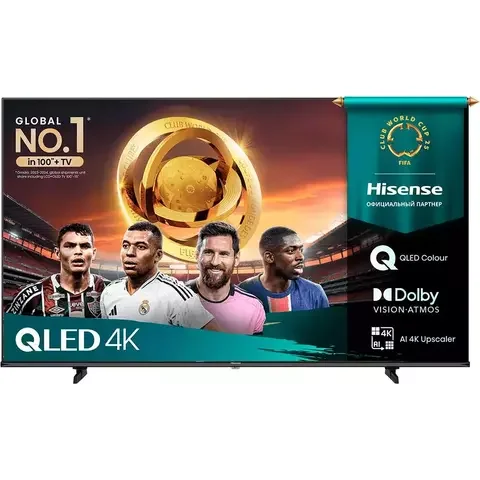 Телевизор 55" (140 см) Hisense 55E7Q QLED UHD Black