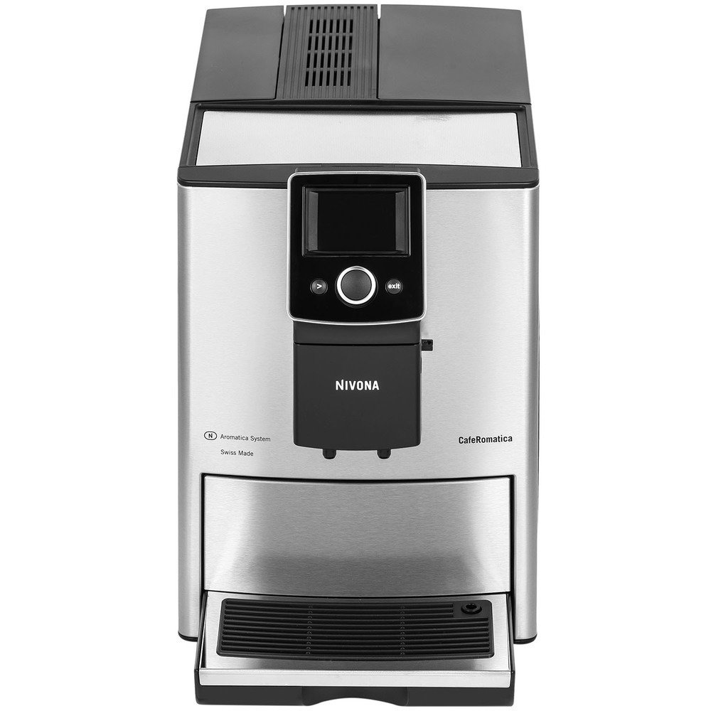 Кофемашина Nivona NICR 825 CafeRomatica серебристая купить,NaN
