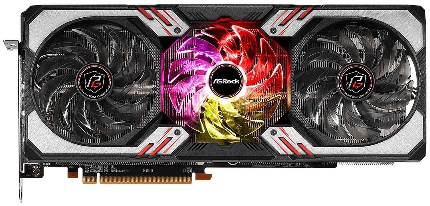 Видеокарта ASRock Radeon RX 6700 XT Phantom Gaming D OC 12GB