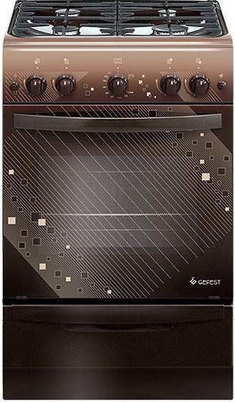 Кухонная плита GEFEST 5100-02 0010 коричневый