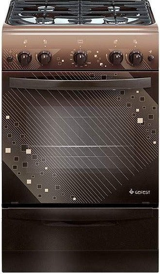 Кухонная плита GEFEST 5100-02 0010 коричневый