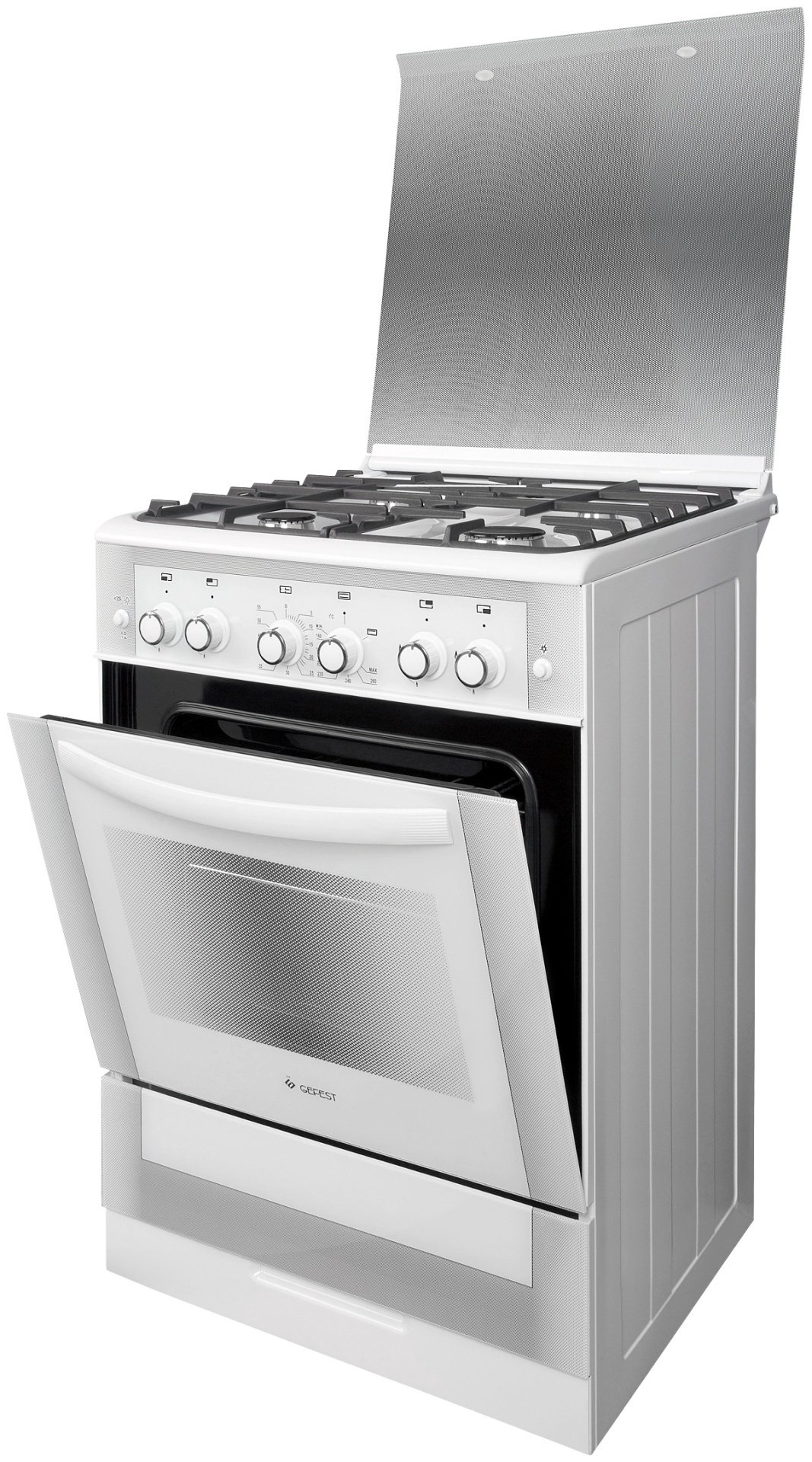 Кухонная плита GEFEST ПГ6300-02 0040 белый купить,NaN