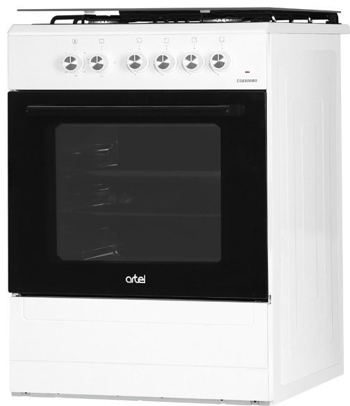 Кухонная плита Artel CGE600W0 белый - ForteMarket Кухонная плита Artel CGE600W0 белый купить,0