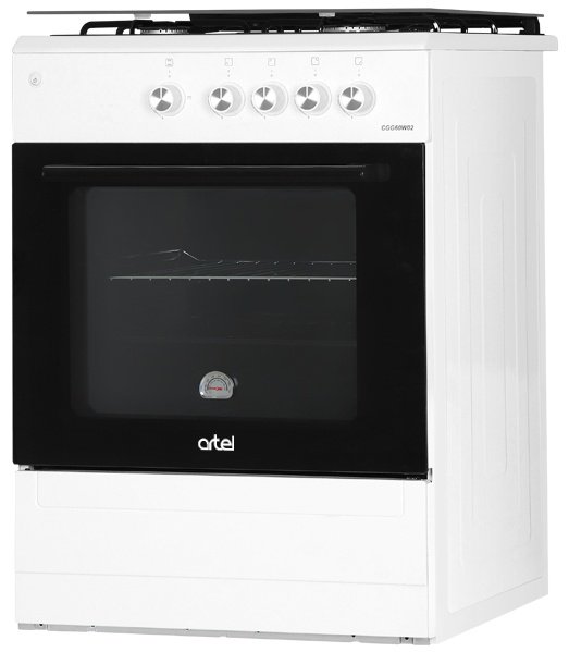 Кухонная плита Artel CGG60W02 UZ белый - ForteMarket Кухонная плита Artel CGG60W02 UZ белый купить,0