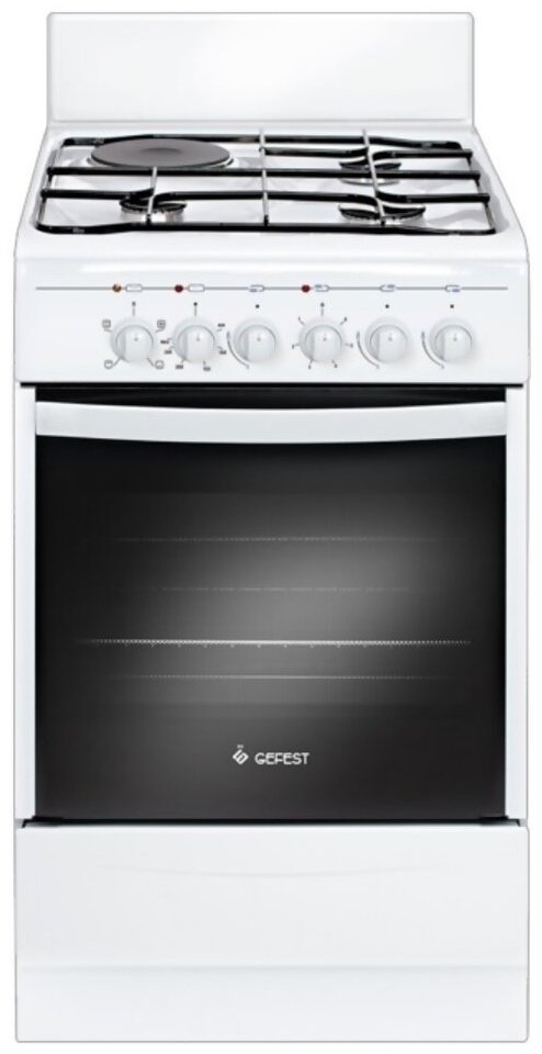 Кухонная плита GEFEST ПГЭ 5112 белый
