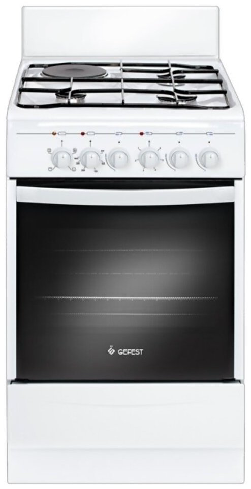 Кухонная плита GEFEST ПГЭ 5112 белый