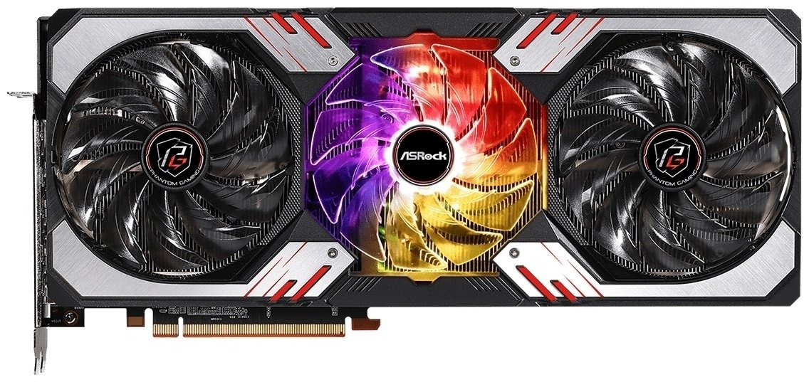 Видеокарта ASRock Radeon RX 6800 XT Phantom Gaming D RX6800XT PGD 16GO 16Gb