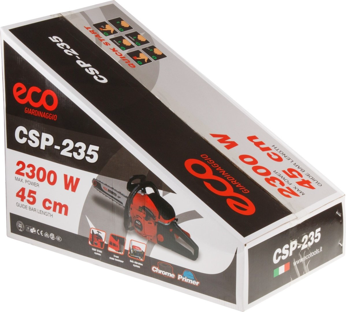 Цепная пила ECO бензиновая CSP-235 купить,NaN