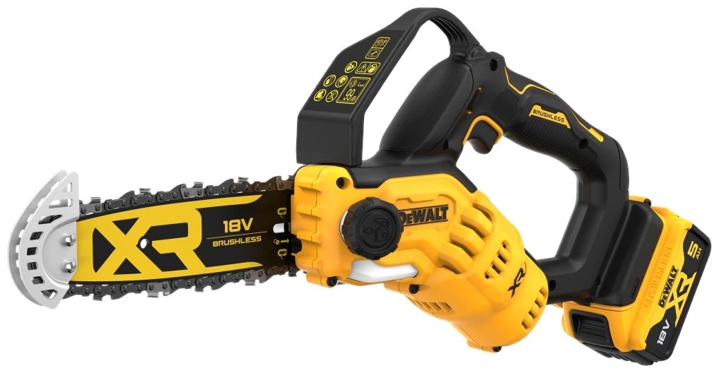 Цепная пила DeWALT аккумуляторная DCMPS520P1-QW