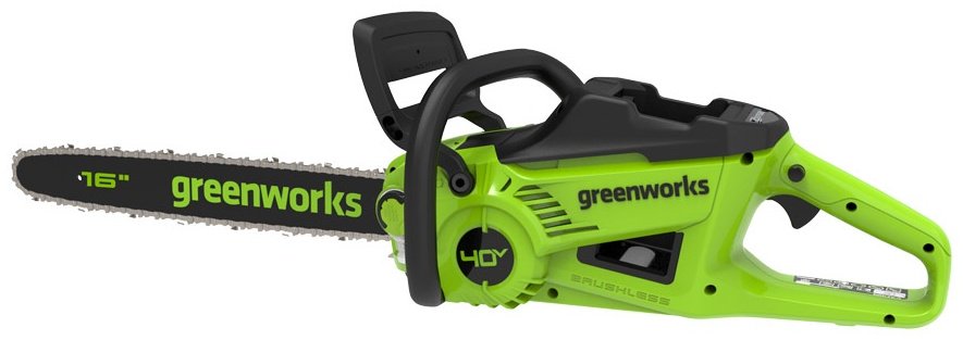 Цепная пила Greenworks аккумуляторная GD40CS20X