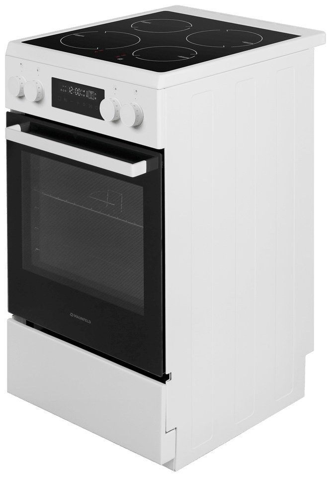 Кухонная плита MAUNFELD MIC511W01TD белый купить,NaN