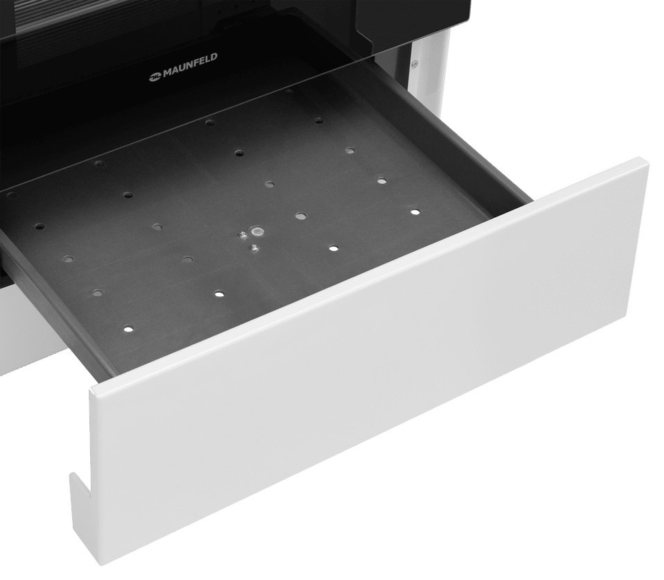 Кухонная плита MAUNFELD MIC511W01TD белый купить,NaN