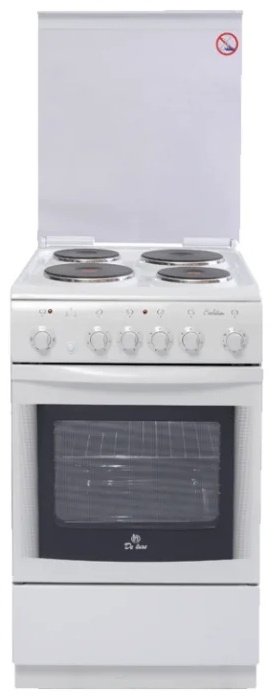 Кухонная плита De Luxe 506004.03э (кр) белый купить,0