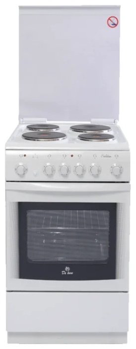 Кухонная плита De Luxe 506004.03э (кр) белый
