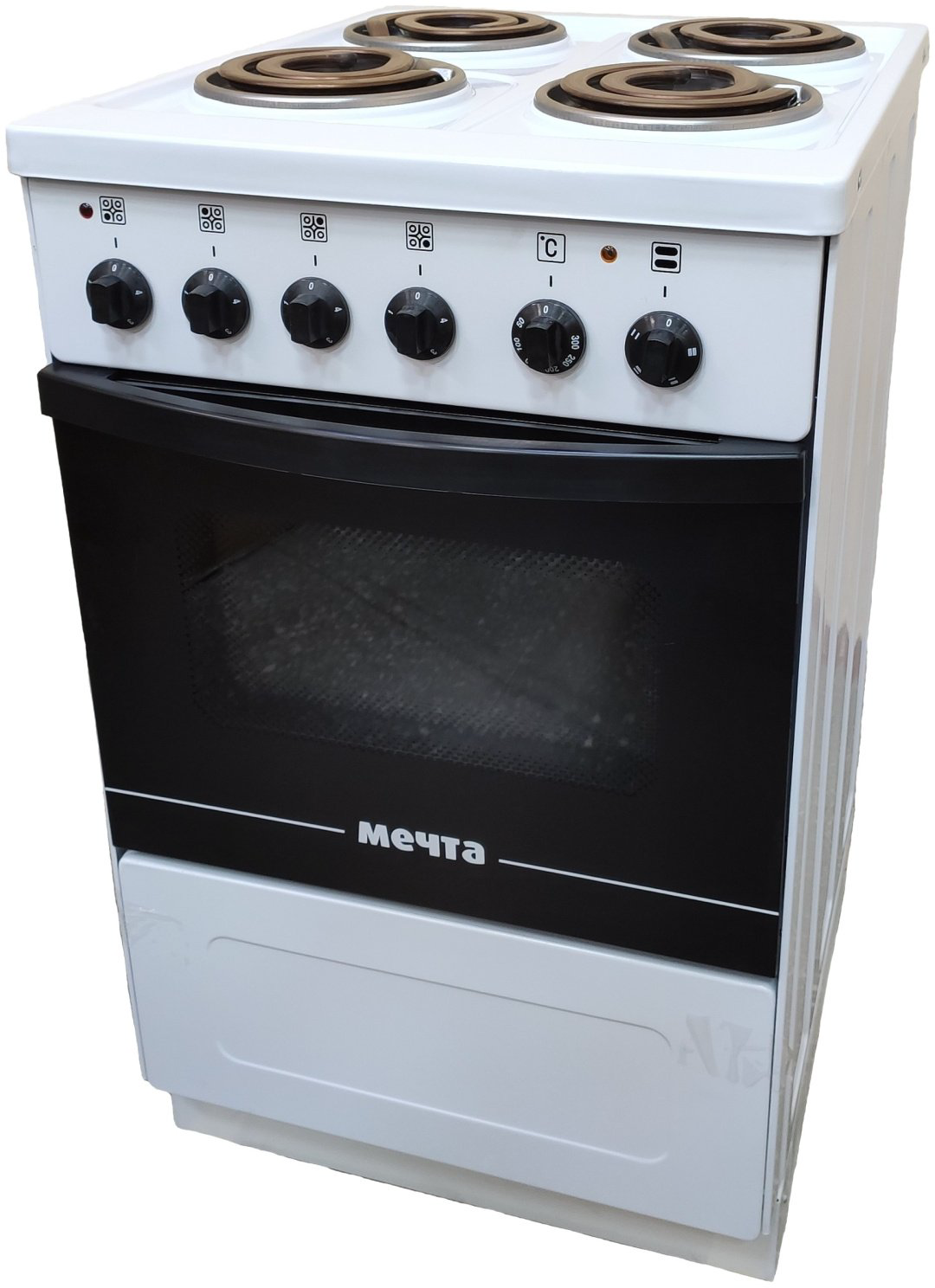 Кухонная плита Мечта 12-03С белый купить,NaN