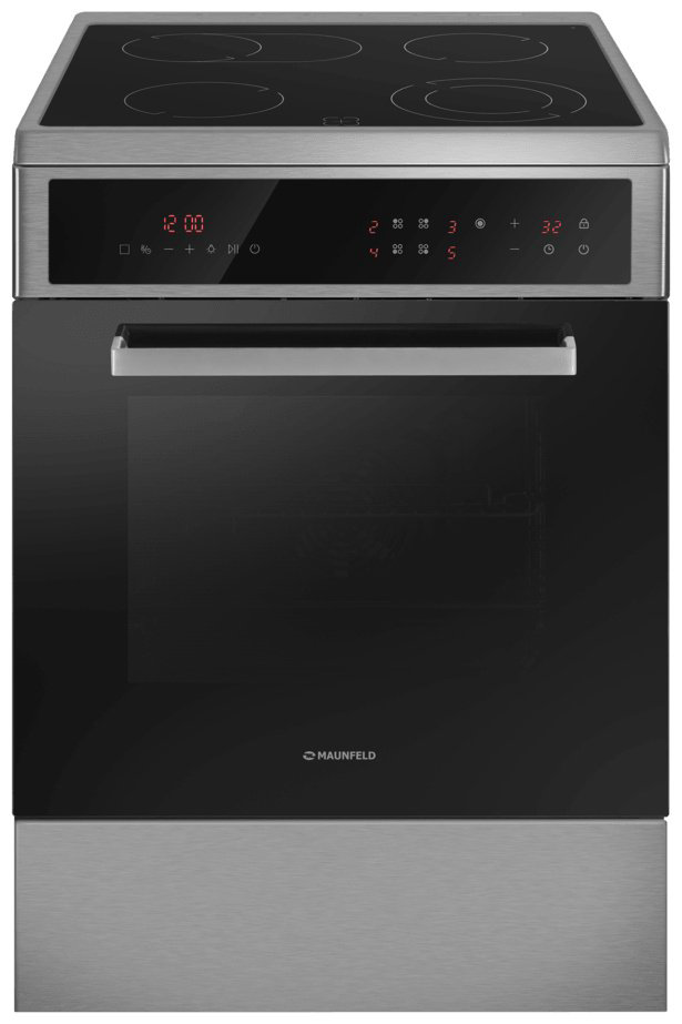 Кухонная плита MAUNFELD MEC611CS10TD стальной купить,NaN
