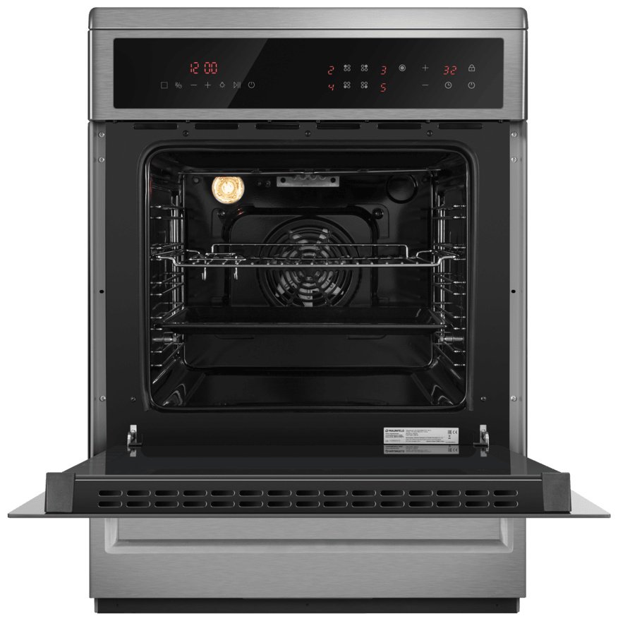 Кухонная плита MAUNFELD MEC611CS10TD стальной купить,0