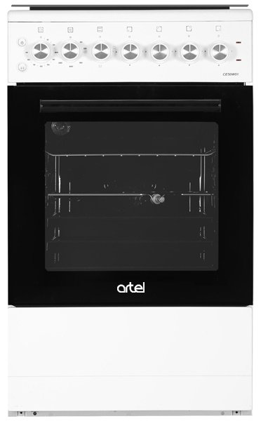 Кухонная плита Artel CE50W01 UZ белый купить,NaN