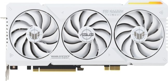 Видеокарта ASUS GeForce RTX 4070 Ti SUPER TUF Gaming White OC 16 Гб